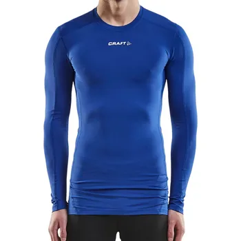 Pánské tričko Triko s dlouhým rukávem Craft PRO CONTROL COMPRESSION LONG SLEEVE UNI 1906856-346000 Velikost XS