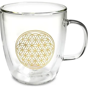 Čaj Himalife Skleněný hrneček - Květ života