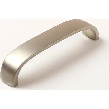 Nábytkové kování 770073 úchytka KORTINA rozteč 96mm mat broušený nikl (Úchytka s roztečí 96mm v matném broušeném niklu. Kombinuje diskrétní matný povrch s jemným leskem.)