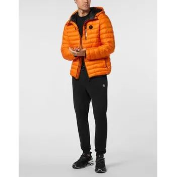 Pánská větrovka Plein Sport Vatovaná bunda 24009 Oranžová Regular Fit S