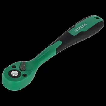 Ráčna Ráčna s kompozitním povlakem 1/4” 72 zubů 150 mm STALCO S-54041