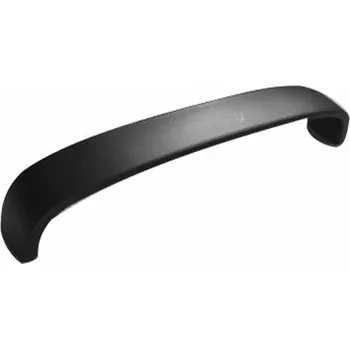 Nábytkové kování 770444 úchytka KORTINA rozteč 96mm černý lak (Základní úchytka s roztečí 96mm s černým lakovaným povrchem. Diskrétní a moderní vzhled pro tmavý nábytek nebo industriální interiéry.)
