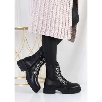 Dámská zimní obuv Ctogo GOGO Kotníkové boty na podpatku Q22-1B Velikost: 37