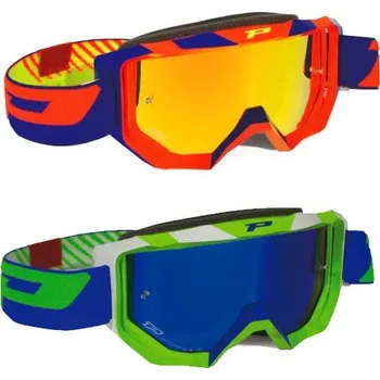 Motocyklové brýle Okuliare ProGrip 3200FL varianta Zelené