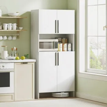 Kuchyňská skříňka Vysoká kuchyňská skříňka, 79 x 40 x 175 cm | bílá