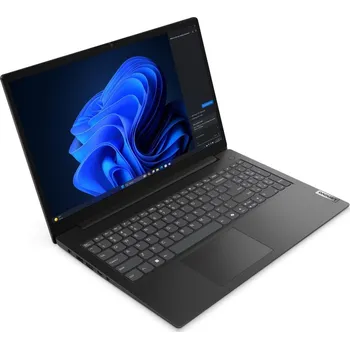 Notebook Lenovo V15 G5/ Core 3 100U/ 16GB DDR5/ 512GB SSD/ Intel Graphics/ 15,6"FHD,matný/ bez OS/ černý, 83GW00BCCK