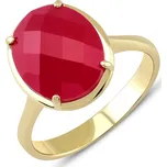 Lillian Vassago Zlatý prsten s karneolem LLV22-GR040Y Velikost prstenu: 57