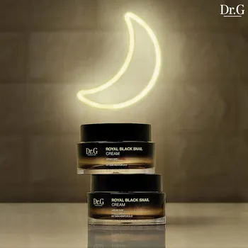 Pleťový krém Dr.G Royal Black Snail Cream 50 ml - zpevňující krém proti stárnutí se šnečím slizem