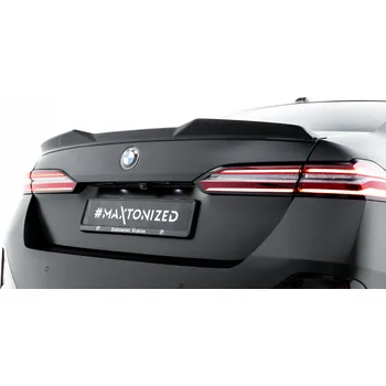Tuning Maxton Design prodloužení spoileru 3d pro BMW řada 5 G60 M-Pack, černý lesklý plast ABS