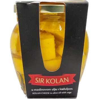 Gligora Sýr Kolan v olivovém oleji se šalvějí, 190g