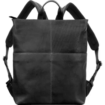 Městský batoh Saccoo Cambridge kožený batoh na notebook 15,6"