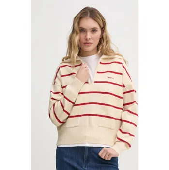 Dámský svetr Pepe Jeans dámský pruhovaný svetr 99916417-8447166167338