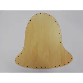 Dno na pletení pedigem JAVOR - zvonek - 26x26 cm