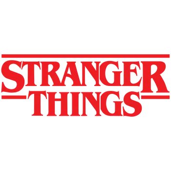 Nášivka Klety Stranger Things nápis