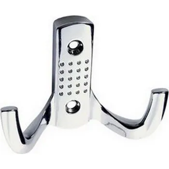 Věšák 91129 - V002 - dvojháček chrom lesklý (91129 - V002 - dvojháček chrom lesklý)