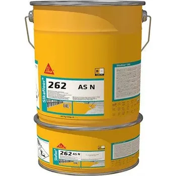 Samonivelační stěrka Sika Sikafloor®-262 AS N · Vodivý samonivelační epoxidový nátěr · RAL 7037 (prachová šedá)