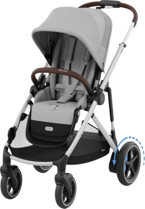 Cybex eGAZELLE S SLV Stone Grey | mid grey