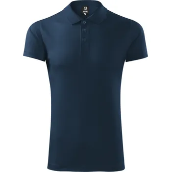 Pánské tričko Pánské triko s límečkem ALTISPORT NoPrint NP/ALM712 NÁMOŘNÍ MODRÁ L