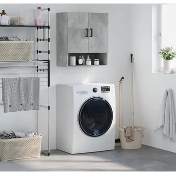 Koupelnový nábytek vidaXL Nástěnná skříňka 60 x 31 x 70 cm kompozitní dřevo [829912] Barva: Betonová šedá
