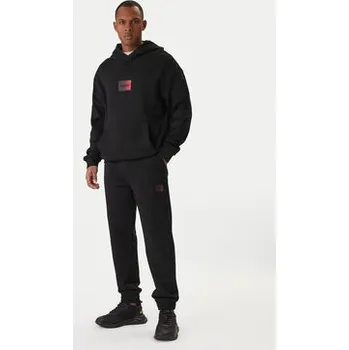 Dámské kalhoty HUGO Teplákové kalhoty Danopan 50553146 Černá Relaxed Fit XS