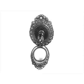 Nábytkové kování UB3 Úchyt visací starostříbro (Luxusní visací úchytka model UB3 ve stříbrném provedení s patinou (starostříbro). Pro honosné interiéry a nábytek.)