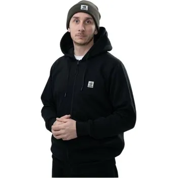 Rybářské oblečení Nash Mikina Make It Happen Badge Zipped Hoody Black - L
