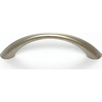Nábytkové kování 91418- úchytka 64mm satén nikl (Malá úchytka v matném satén niklu s roztečí 64mm. Kompaktní rozměry, diskrétní a moderní vzhled pro menší dvířka.)