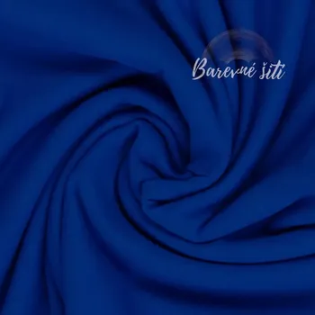 Teplákovina broušená Kobalt 254 (E) 0,4m/ks (Broušená teplákovina)