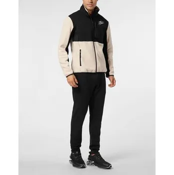 Pánská větrovka Plein Sport Outdoorová bunda 24031 Béžová Active Fit L