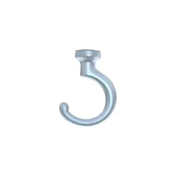 Věšák 770186 háček kov satén chrom H1s (Nástěnný háček v povrchu satén chrom. Praktický doplněk do interiéru.)