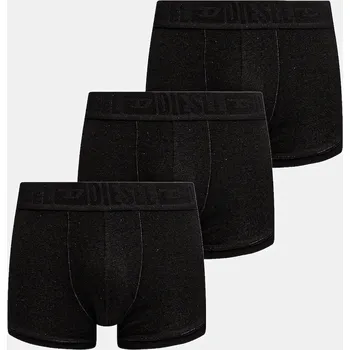 Boxerky Boxerky Diesel BENJAMIN-D-MONO-3PACK 3-pack A17838.0CEBY černá 99X, vel. S
