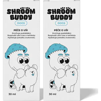 Kosmetika pro psa Shroom Buddy Kapky do uší DOGS 2 ks