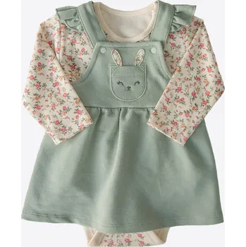 Kojenecké šaty kitikate Kojenecké šaty s body králíček_S44269 Velikost: 6 - 9 MĚSÍCŮ