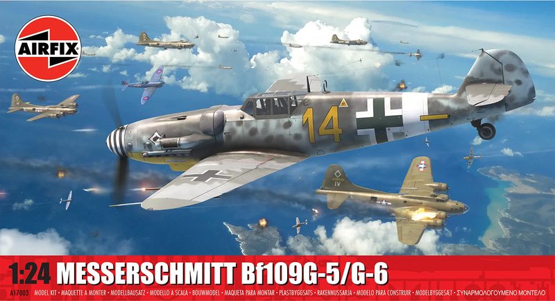 Airfix A17003 - Messerschmitt Bf109G-5/G-6 (1:24)