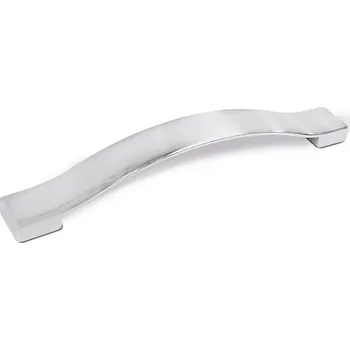 Nábytkové kování 12438 úchytka rozteč 160mm hliník efekt (Úchytka s roztečí 160mm z hliníku se speciálním povrchovým efektem. Netradiční a dekorativní vzhled.)