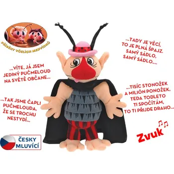 plyšák Příběhy včelích medvídků Pučmeloud plyšový 37cm