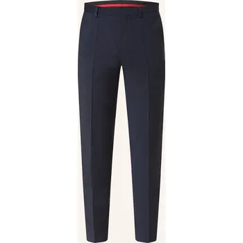 Pánské kalhoty Hugo Pánské Oblekové Kalhoty Hesten Extra Slim Fit, tmavě...