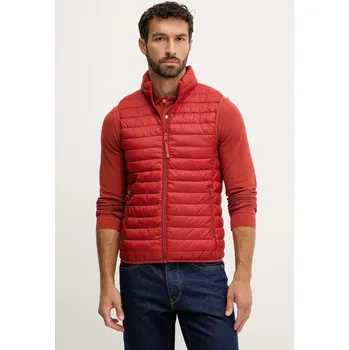 Pánská vesta Vesta United Colors of Benetton pánská, tmavomodrá barva, přechodná, 2TWDUJ00P 33X, vel. S