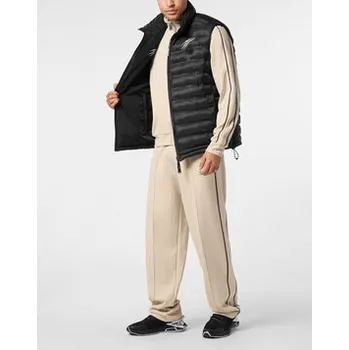 Pánská vesta Plein Sport Vesta 23999 Černá Regular Fit XL