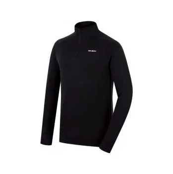 Pánská mikina Husky Aron Zip M black M; Černá mikina + DÁREK DLE VÝBERU!