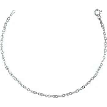 Náramek Stříbrný náramek lambáda délka náramku 17cm