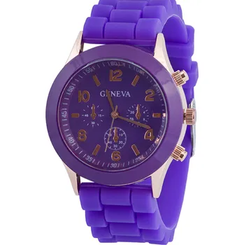 Hodinky Geneva fialové