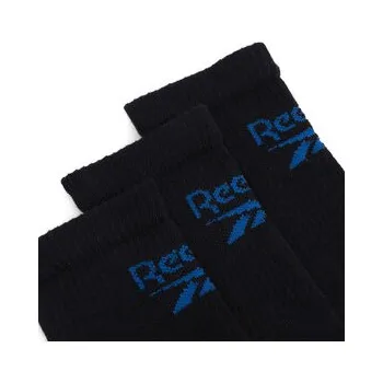 Pánské ponožky Reebok Dlouhé ponožky R0258-SS24 (3-pack) Černá 40_42