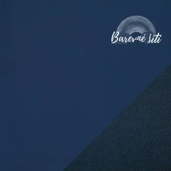 Zimni softshell s elastanem Denim (E) (Zimní softshell jednobarevný s elastanem)