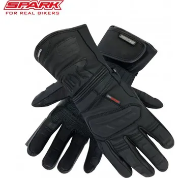 Moto rukavice Pánské kožené moto rukavice SPARK LOFT, černé vel. M 8596341102241 – akce