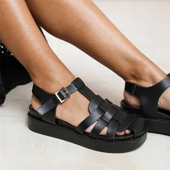 Dámské sandále Wheres That From Black9276PU 7456758 7 (40)