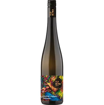 Víno Ryzlink vlašský 2024, pozdní sběr, Filip Mlýnek, suché