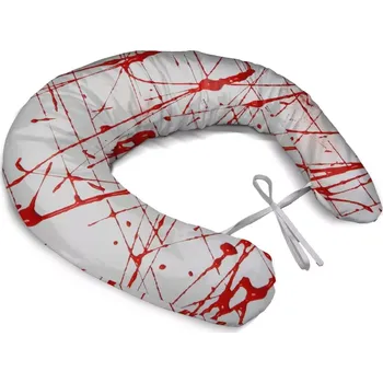 Polštář Sablio Těhotenský polštář Krvavé cákance