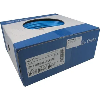 Síťový kabel Vodič H07V-K CYA, lanko Cu 1,5mm2, červený, balení 100m