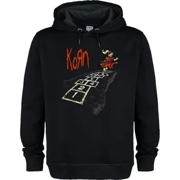 Pánská mikina mikina s kapucí pánské Korn - FOLLOW THE LEADES HOPSCOTCH - AMPLIFIED - ZAV860N903 - M